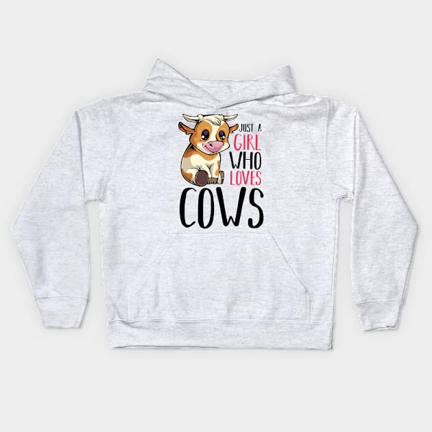 Cow Cattle Kids Hoodie by Lumio Gifts